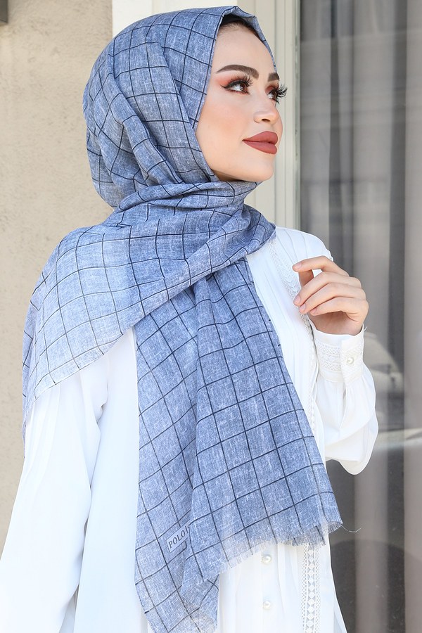  - Kare Desenli Şal 86508-12 (1)