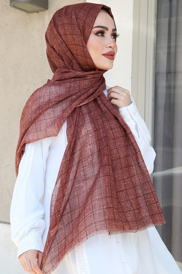  - Kare Desenli Şal 86508-13 (1)