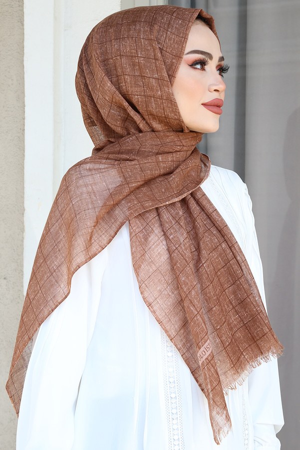  - Kare Desenli Şal 86508-9 (1)