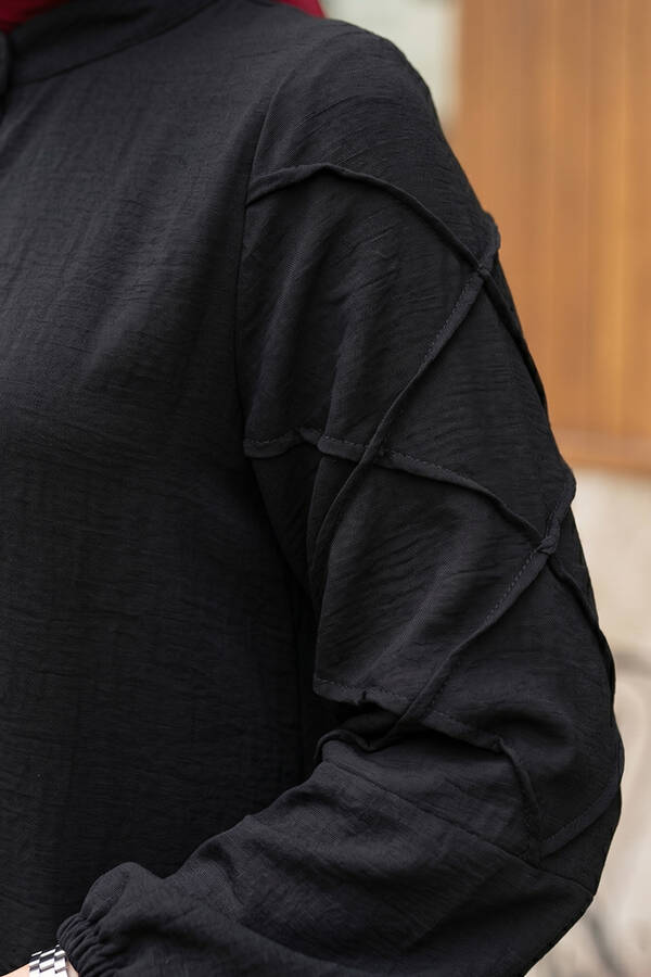 MD - Kolları Çımalı İkili Takım Siyah (1)