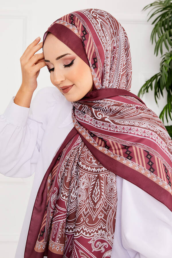 Msc - Lava Desen Tesettür Şal -13 (1) Msc - Lava Desen Tesettür Şal -13 (1)