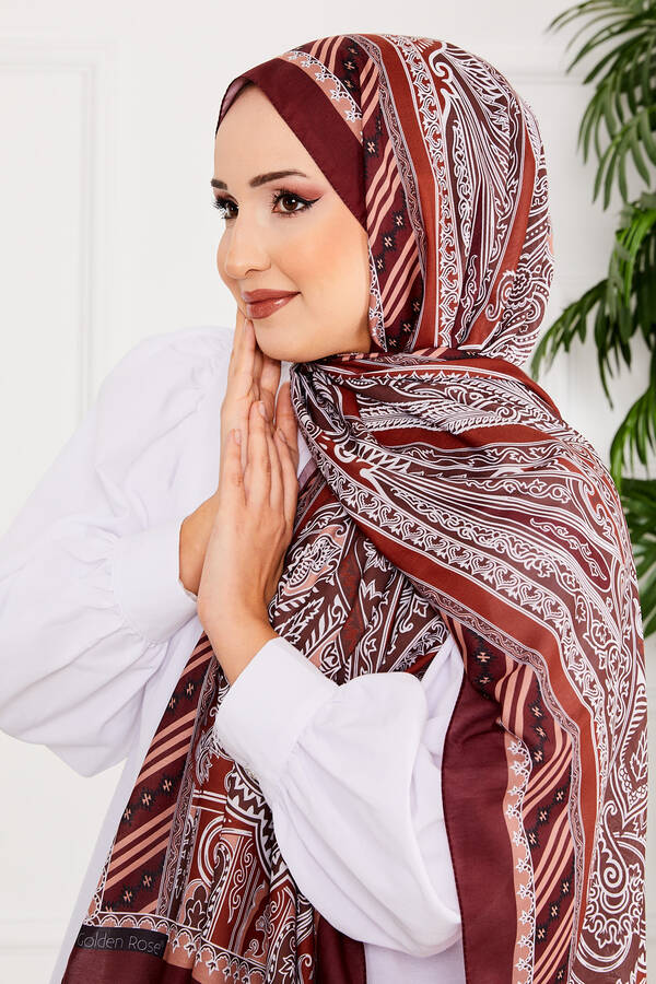 Msc - Lava Desen Tesettür Şal -15 (1) Msc - Lava Desen Tesettür Şal -15 (1)