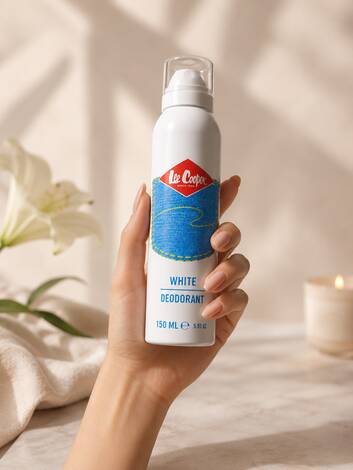 Lee Cooper Unisex Deodorant White - Thumbnail