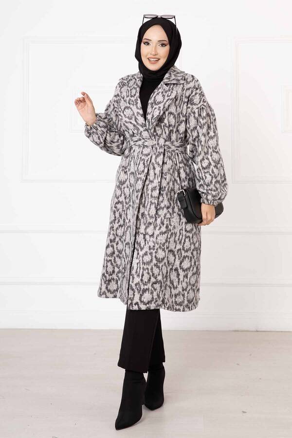 Leopar Desenli Kaşe -3 - 4