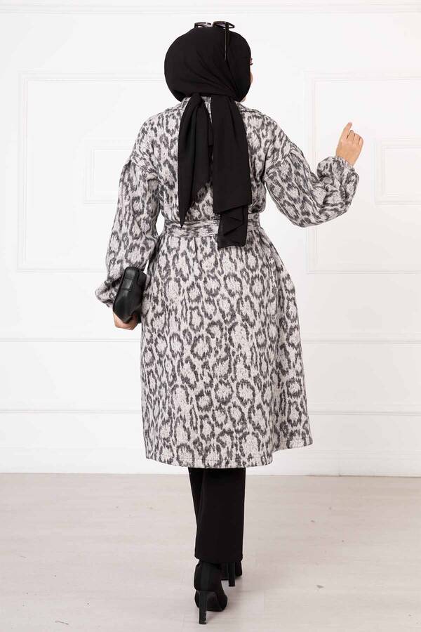 Leopar Desenli Kaşe -3 - 5