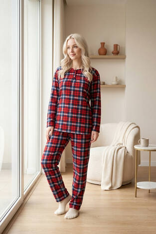 Lovely Desenli Pijama Takımı -19