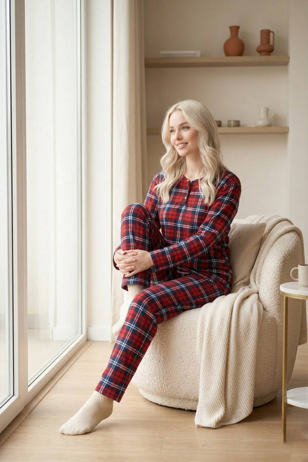 Tkm - Lovely Desenli Pijama Takımı -19 (1)