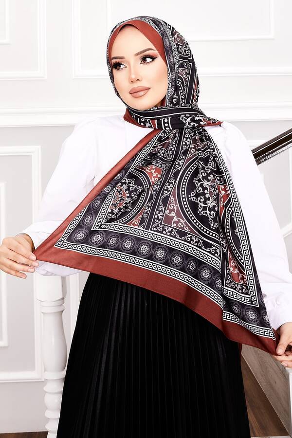 Madalyon Desen Soft Şal -2 Madalyon Desen Soft Şal -2