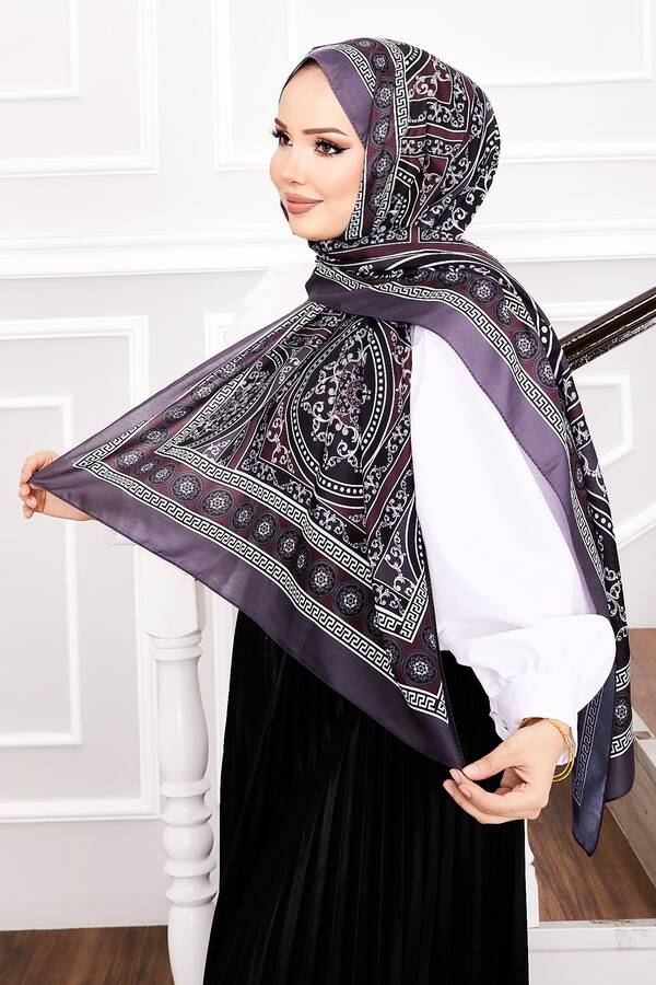 Madalyon Desen Soft Şal -5 Madalyon Desen Soft Şal -5