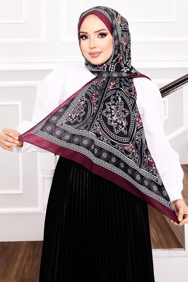Madalyon Desen Soft Şal -6 Madalyon Desen Soft Şal -6