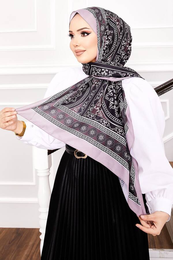 Madalyon Desen Soft Şal -7 Madalyon Desen Soft Şal -7