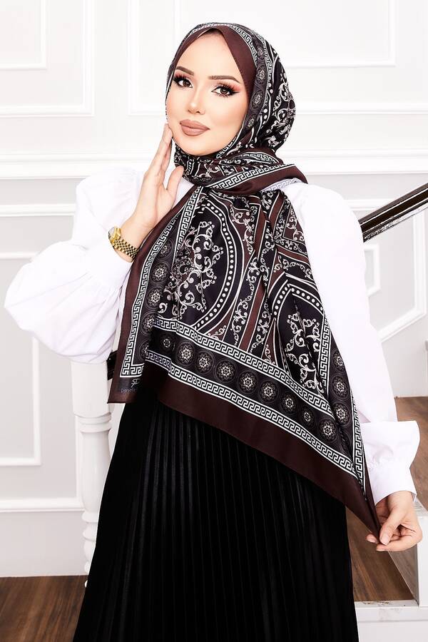 Madalyon Desen Soft Şal -9 Madalyon Desen Soft Şal -9