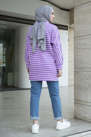 MDI Basic Sweatshirt 10027-5 Lilac - Thumbnail