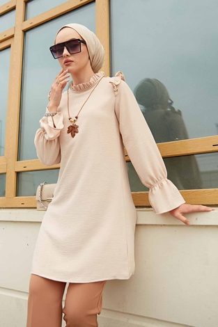 Metlisa Tunik 350TH-4075 Bej - Thumbnail