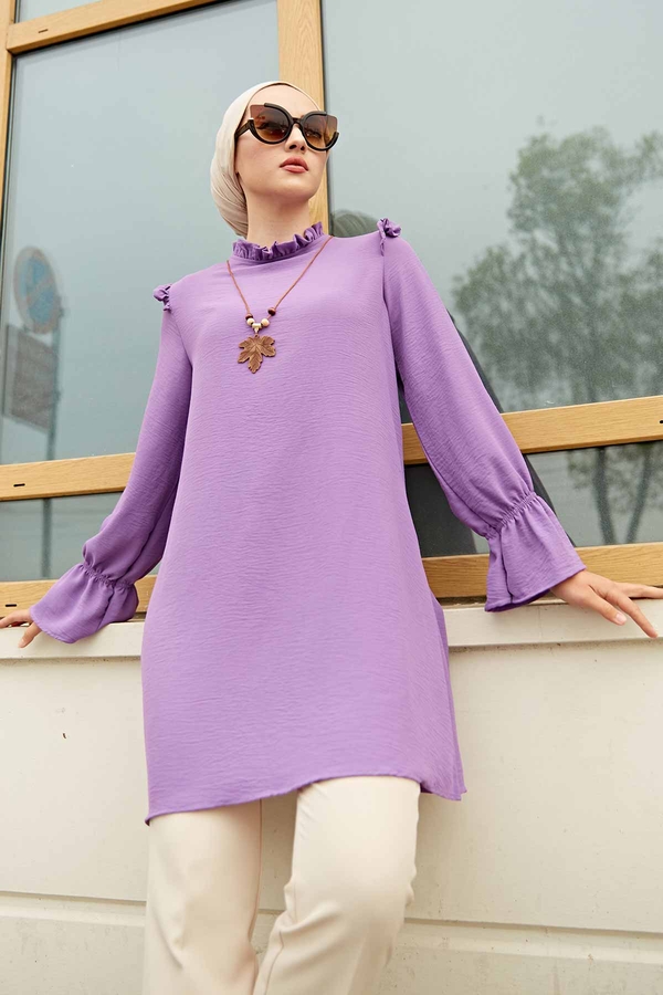 Th - Metlisa Tunik 350TH-4075 Lila (1)