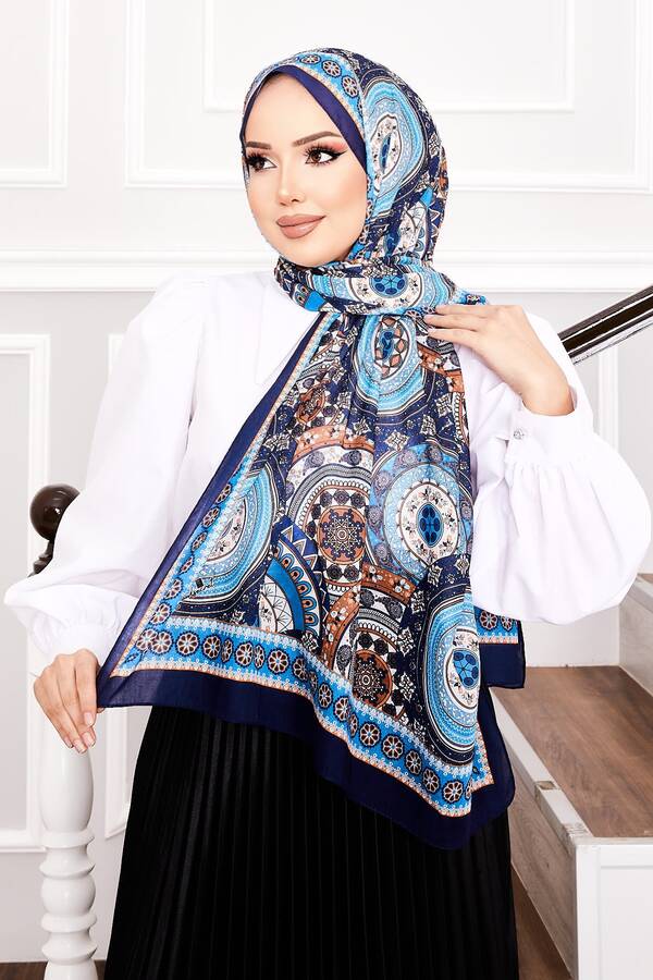 Mimoza Desen Soft Şal -11 Mimoza Desen Soft Şal -11