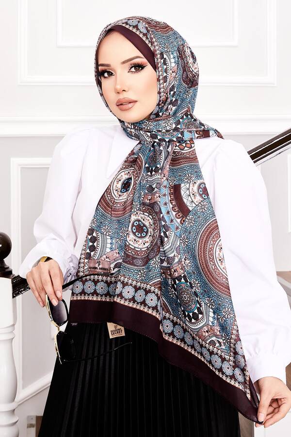 Mimoza Desen Soft Şal -4 Mimoza Desen Soft Şal -4