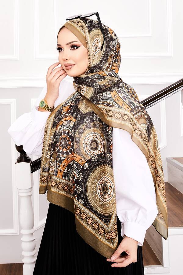 Mimoza Desen Soft Şal -5 Mimoza Desen Soft Şal -5