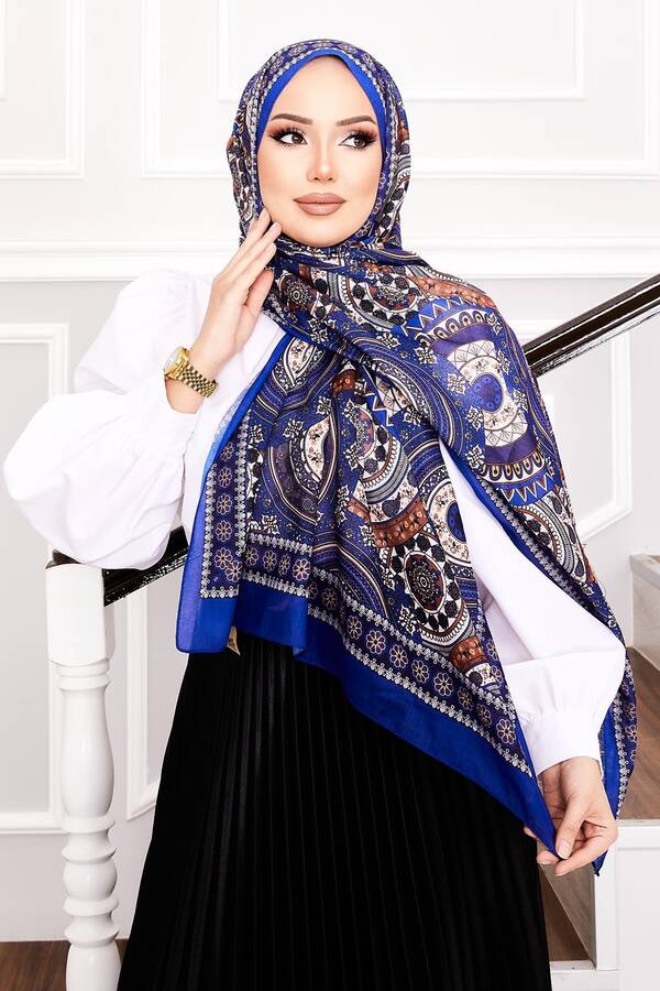 Mimoza Desen Soft Şal -7 Mimoza Desen Soft Şal -7