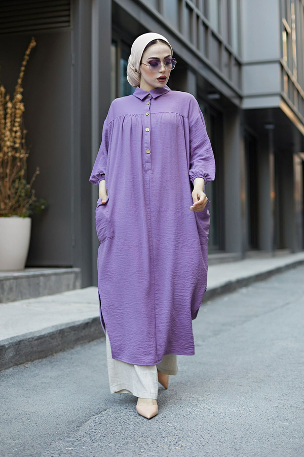  - Naturel Tunik 5533-2 Lila