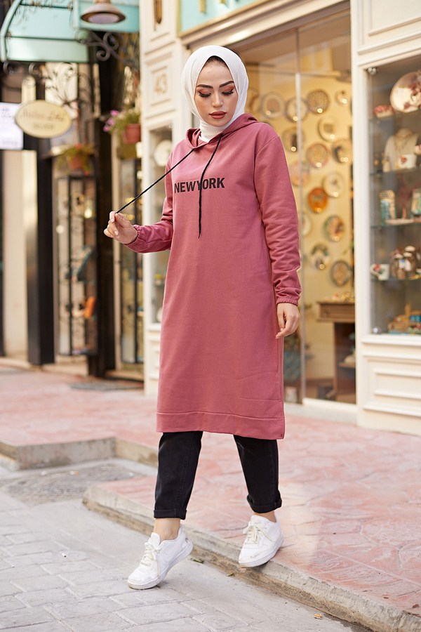  - Newyork Sweat-tunik 9066-2 Gülk.