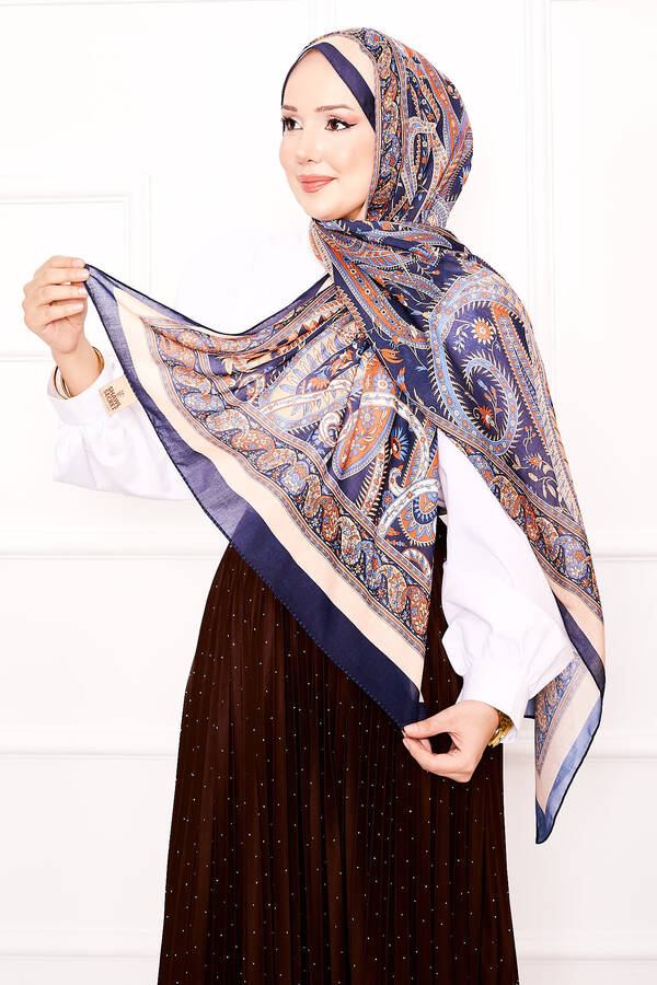 Otantik Desen Soft Şal -7 Otantik Desen Soft Şal -7
