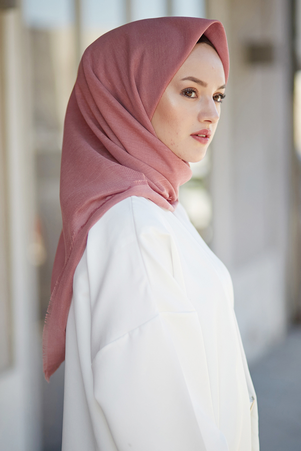  - Pamuklu Eşarp 8834-5 Gülk. (1)