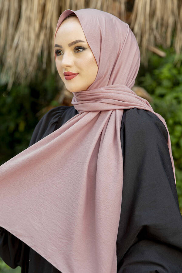 E - Soft Pamuk Tesettür Şal 190E-3322 -14