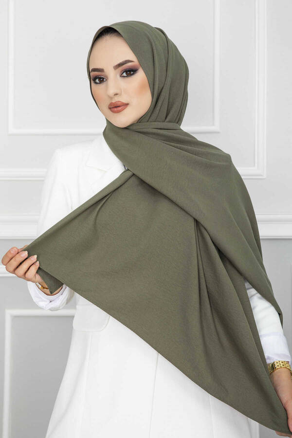 E - Soft Pamuk Tesettür Şal 190E-3322 -17