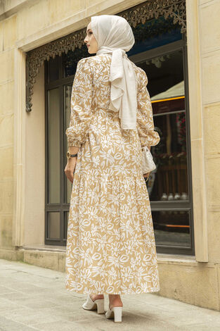Yasemin Desen Çingene Elbise 100MD11483 16 - Thumbnail