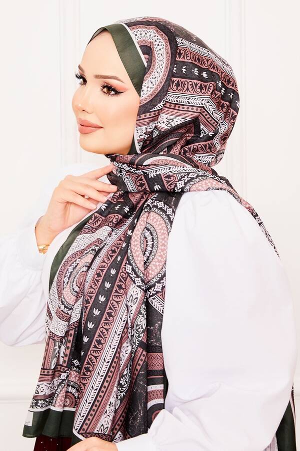 Ecn - Platon Desenli Soft Şal -14 (1)