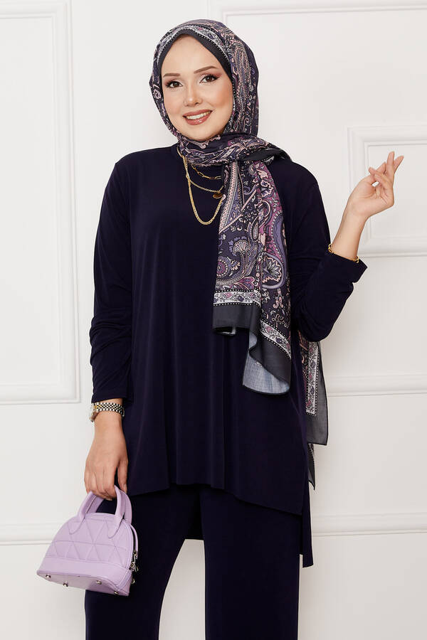 Özk - Salaş Rahat Kalıp İkili Sandy Takım Lacivert (1) Özk - Salaş Rahat Kalıp İkili Sandy Takım Lacivert (1)