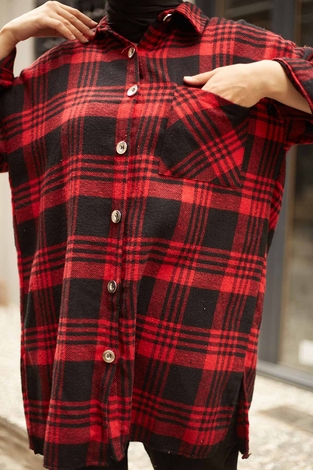 SAG Double Breasted Shirt 61402-3 - Thumbnail