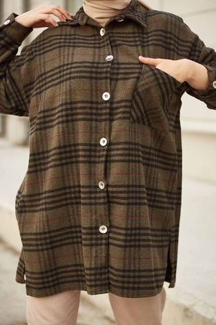 SAG Double Breasted Shirt 61402-6 - Thumbnail