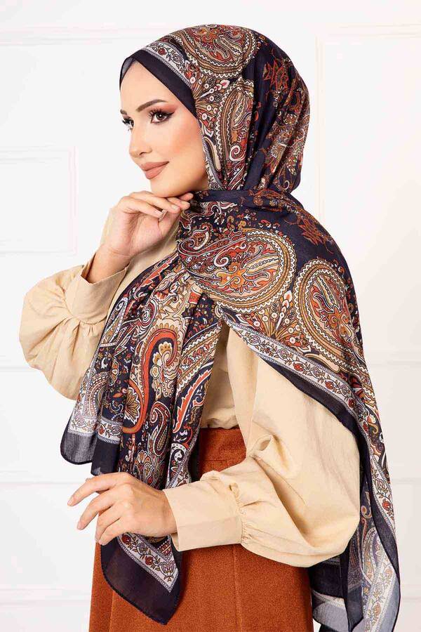 ER - Şal Desenli Pamuklu Şal -15 (1) ER - Şal Desenli Pamuklu Şal -15 (1)