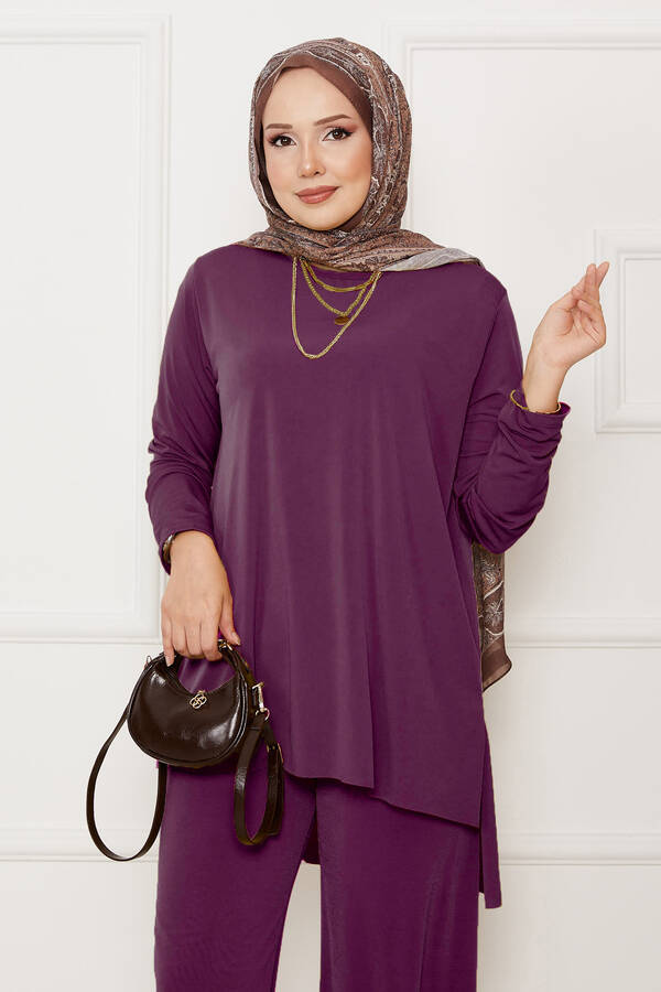 Özk - Salaş Rahat Kalıp İkili Sandy Takım Mor (1) Özk - Salaş Rahat Kalıp İkili Sandy Takım Mor (1)