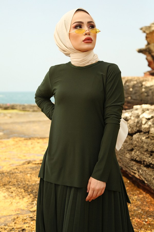  - Sandy İkili Takım 65856-5 Haki (1)