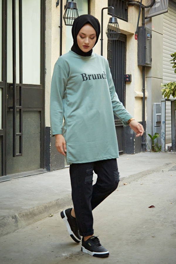  - SBH Brunch Spor Tunik 6721-4 Haki