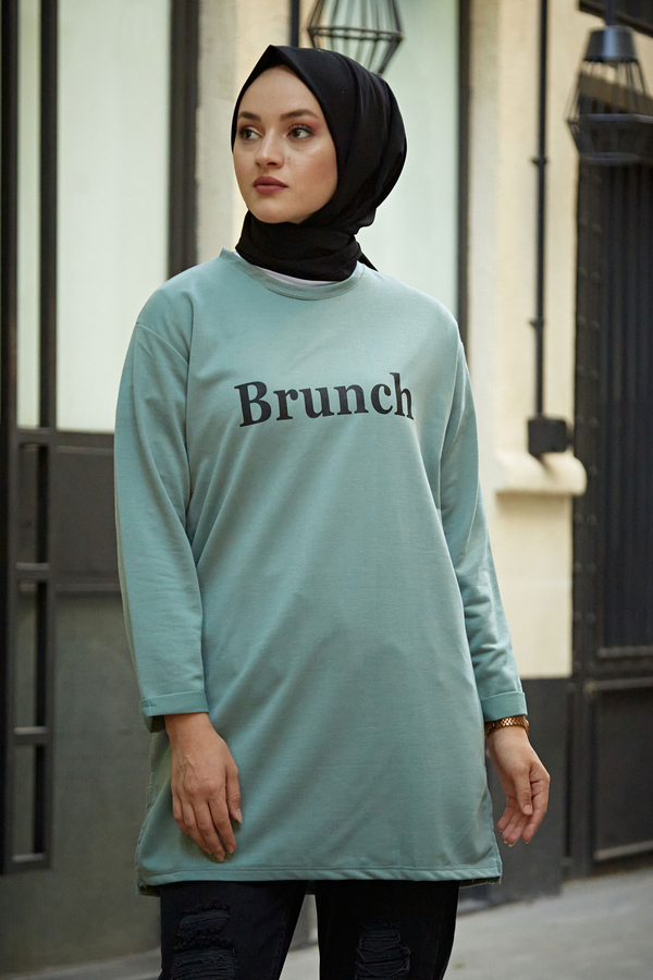  - SBH Brunch Spor Tunik 6721-4 Haki (1)