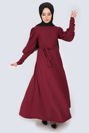 SBH Prenses Kol Mevlana Elbise 20223-2 - Thumbnail