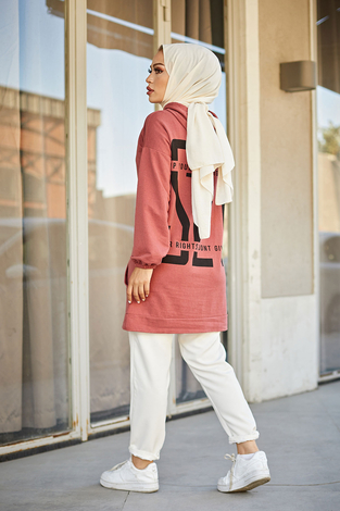 EMR SET Sweat Tunik 6744-2 Gülk. - Thumbnail