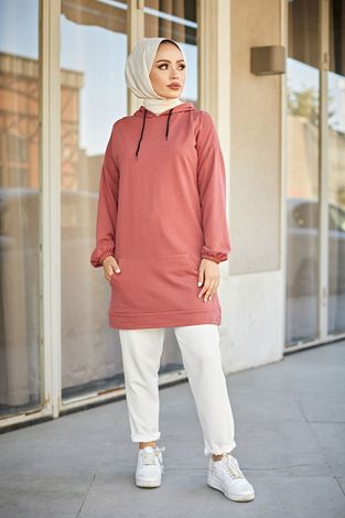 EMR SET Sweat Tunik 6744-2 Gülk. - Thumbnail