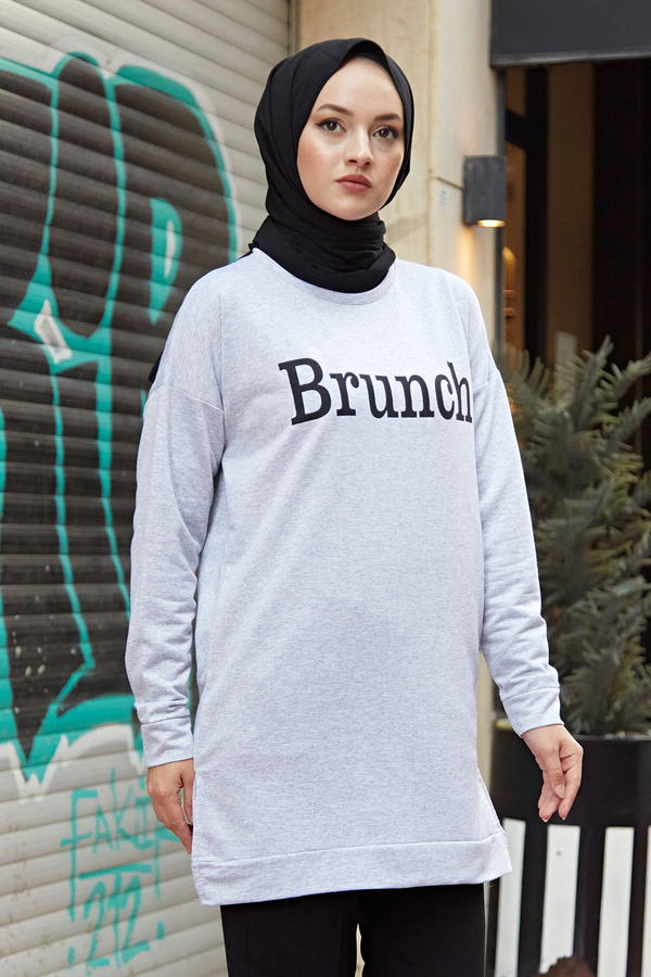 - Spor tunik 7462-10 Gri (1)
