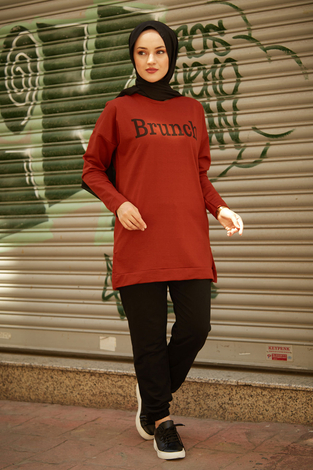 Spor Tunik 7462-3 Kiremit - Thumbnail