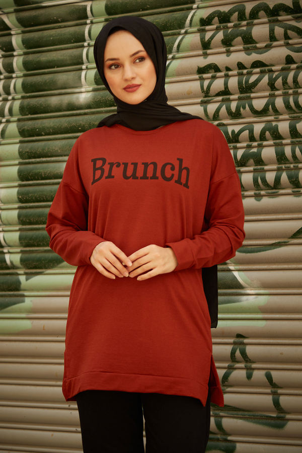  - Spor Tunik 7462-3 Kiremit (1)