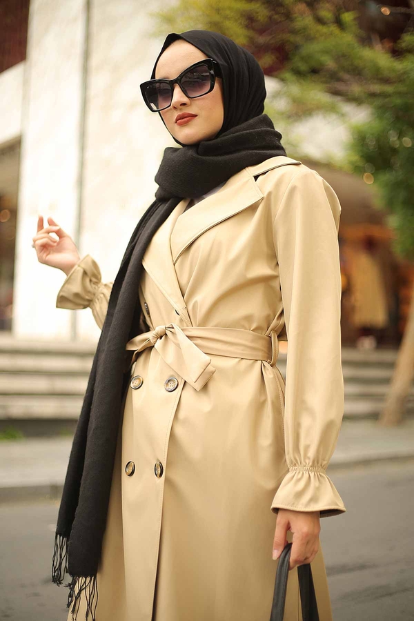 Style Trench Coat 10067-7 Mink 