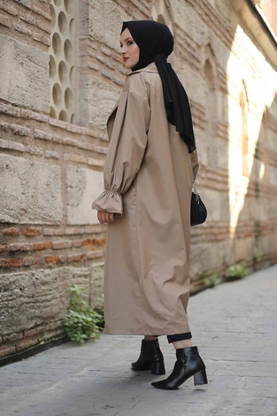 Style Trench coat 10090-1 Camel - Thumbnail
