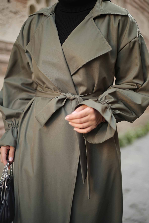 Style Trench coat 10090-2 Khaki