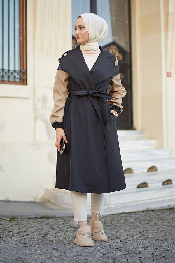 Style Trench coat 10091-1 Black