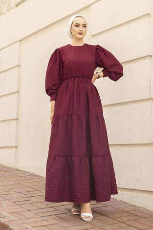 Sue Elbise 350TH-3019 Bordo - Thumbnail